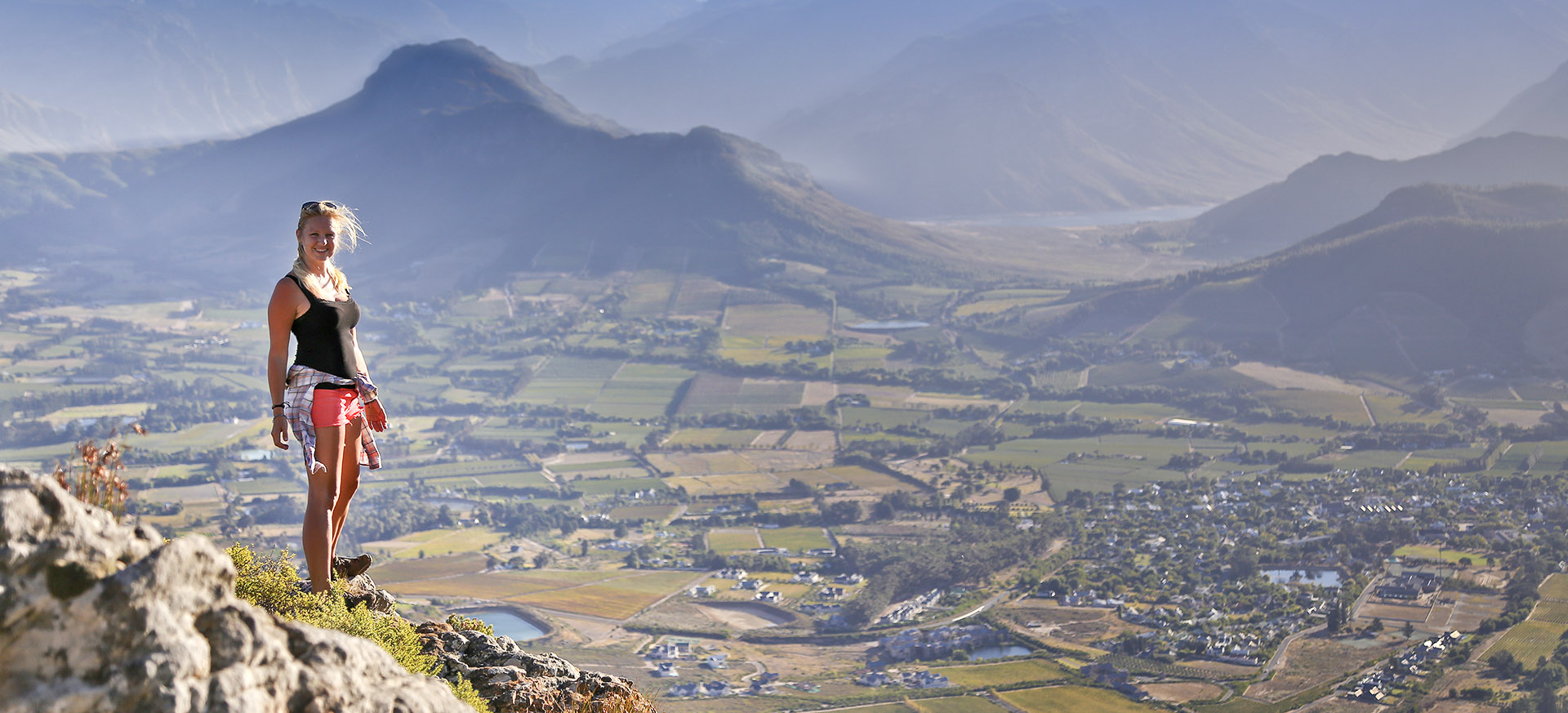 is a wonderfully scenic area, the culinary capital of Africa