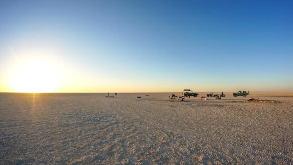 Ntwetwe Pan Bivouac