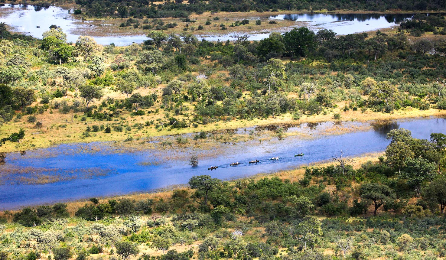 The best locations safari in Botswana